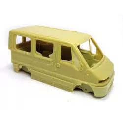 Carrosserie + Châssis - Peugeot Boxer - Résine - 1:43