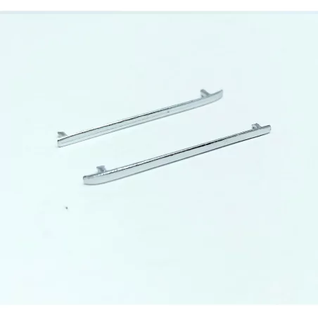 Galerie - Longueur 27.50 mm White Metal Chromé - 1:43