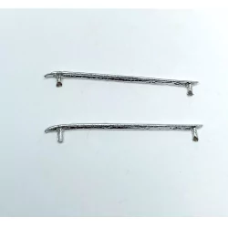 Galerie - Longueur 27.50 mm White Metal Chromé - 1:43