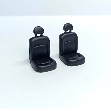 2 sièges pour Renault Kangoo - Résine - 1:43