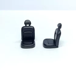 2 sièges pour Renault Kangoo - Résine - 1:43