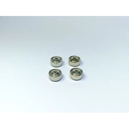 4 jantes ø9.20 - Laiton + Nickelage - CPC Production