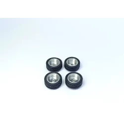 4 Pneus + Jantes Aluminium - Ø 15 Mm - CPC Production
