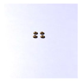 4 Embases ø 4 mm en laiton - Ech. 1:43 |Pièces et kits pour voiture...