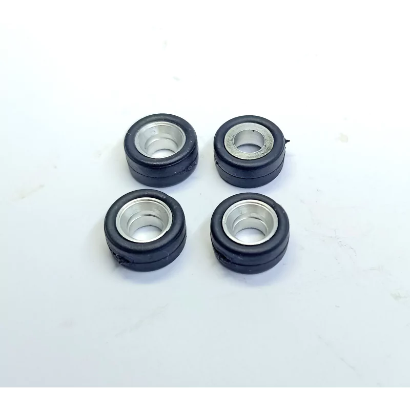 4 Pneus + Jantes Aluminium - Ø 12.80 Mm - CPC Production