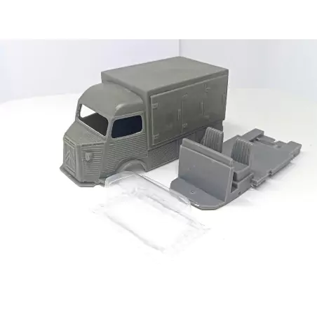 Carrosserie + Châssis - CITROËN HY Frigorifique - Résine - 1:43