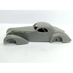 Incomplet : Bugatti T57 Coupé Gangloff 1935 - Résine - 1:43