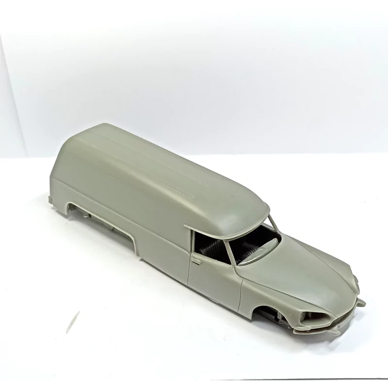 Carrosserie : Citroën DS Fourgon Tissier - Résine - 1:43