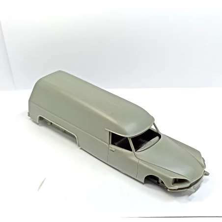Carrosserie : Citroën DS Fourgon Tissier - Résine - 1:43