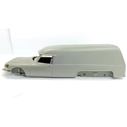 Carrosserie : Citroën DS Fourgon Tissier - Résine - 1:43