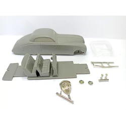 Incomplet : Kit Peugeot 601 Pourtout - Résine - 1:43