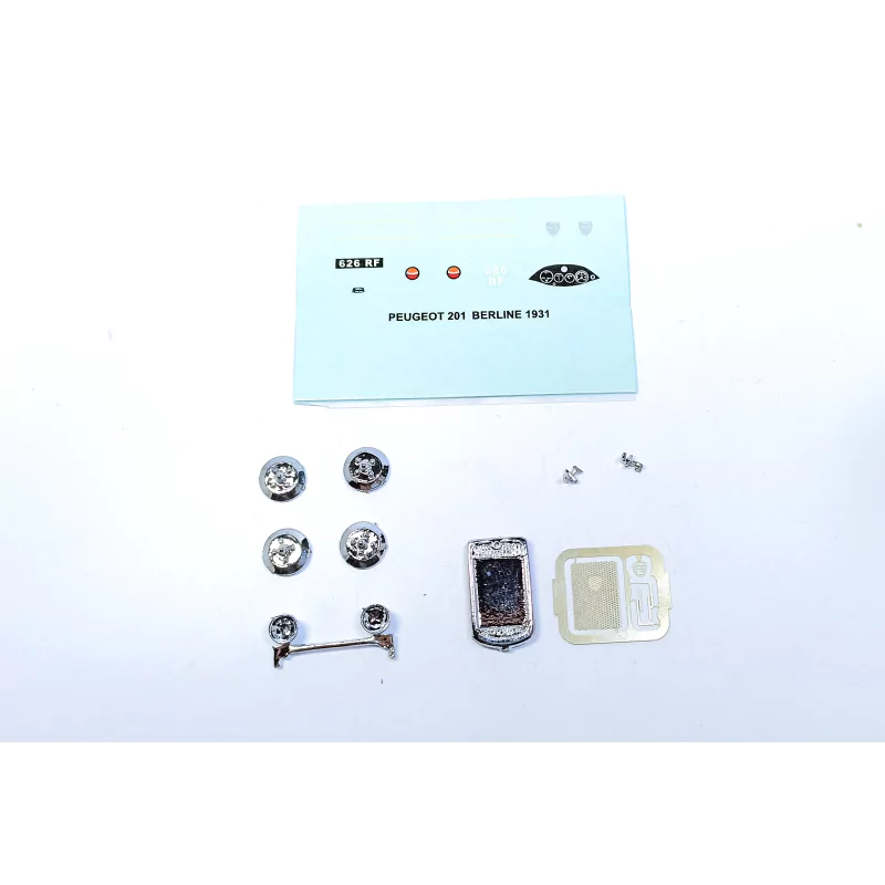 Pièces : Peugeot 201 Berline 1931 - 1:43
