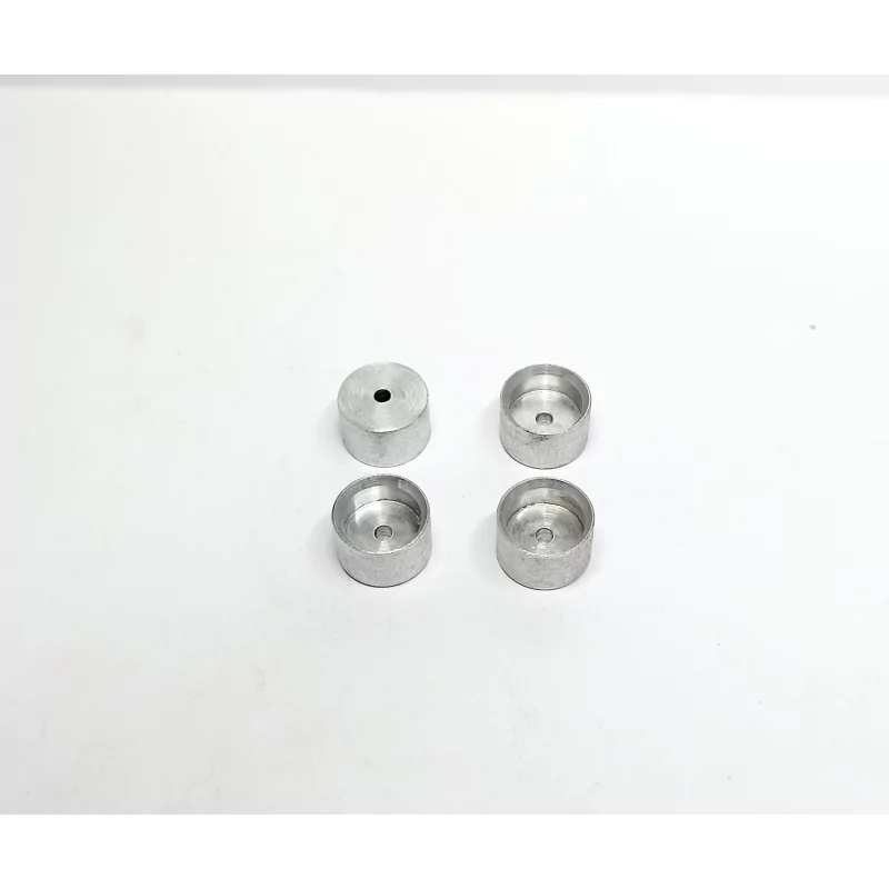 4 Jantes en Aluminium Ø 11 x 6 mm - Ech 1:43 - CPC Production