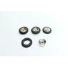 4 Pneus + Jantes Laiton - Ø 18 Mm - CPC Production