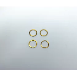4 Bagues d'insert ø12 mm - Laiton - CPC Production