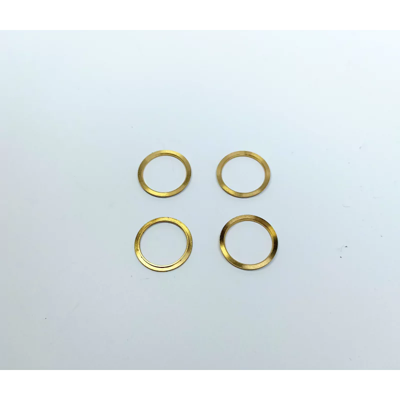 4 Bagues d'insert male ø16 mm - Laiton - CPC Production