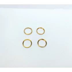 4 Bagues d'insert femelle ø16 mm - Laiton - CPC Production