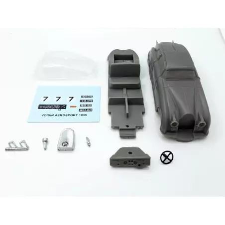 Incomplet : Kit VOISIN Aérosport V12 L Ailée 1936 - Résine - 1:43