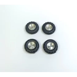 4 Pneus + Jantes Aluminium - Ø 25.80 Mm - CPC Production