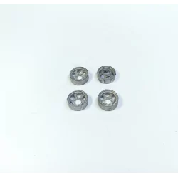 4 Jantes 6 écrous ø11.50mm - White Metal - CPC Production