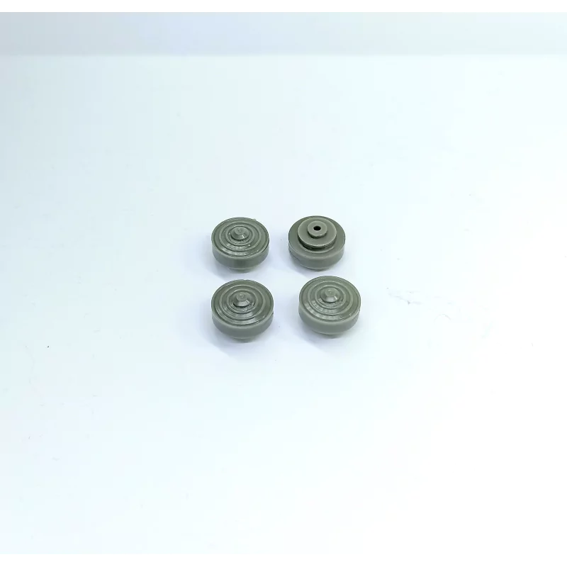 4 Jantes en résine - BENTLEY Cabriolet Gurney Nutting - Ech. 1:43