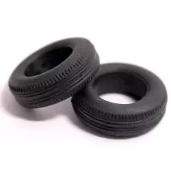 4 Pneus 15 X 9 X 5 Mm – Résine souple