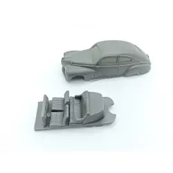 Carrosserie : PEUGEOT 203 Constantin le Mans 1952 - Résine - 1:43