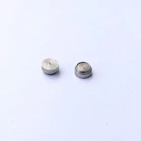2 Bases pour Phares ø3.50 - Laiton Nickelé - CPC