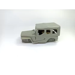 Kit Peugeot 203 Jeep Fermé 1/43 – Maquette Résine à Monter