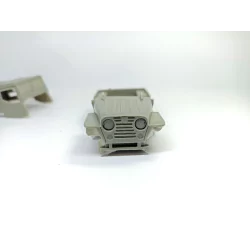 Kit Peugeot 203 Jeep Fermé 1/43 – Maquette Résine à Monter