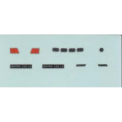 Incomplet : KIT MATRA 530 LX - Résine - 1:43