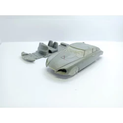 Carrosserie : En l'état : CITROËN DS Coupé Proto - Résine - 1:43