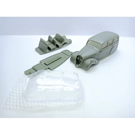 Carrosserie : Peugeot 202 Break Vitré - Résine - 1:43