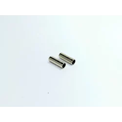 2 sorties d'échappement ø3.50 mm - Laiton + Nickelage - CPC Production