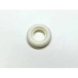 4 pneus ø18mm lisse - Marqué SOLIDO - Série Junior - Blanc