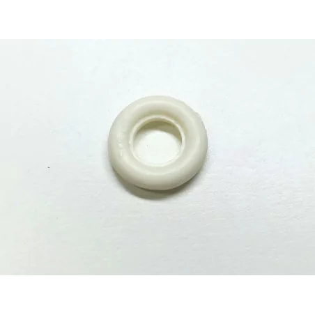 4 pneus ø18mm lisse - Marqué SOLIDO - Série Junior - Blanc