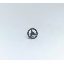 Volant 3 branches - ø7.50 mm - Noir