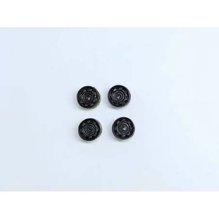 4 jantes ø9 mm - Résine - 1:43