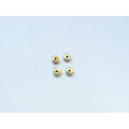 4 moyeux ø4 mm - Laiton - CPC Production