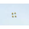 4 moyeux ø4 mm - Laiton - CPC Production