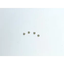 4 bases de phares arrières ø2mm - Laiton + Nickelage - CPC Production