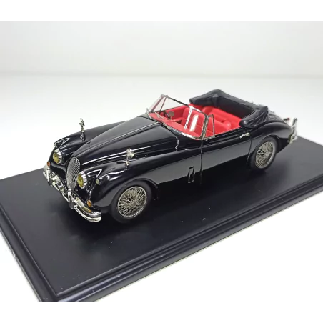 JAGUAR XK 150 Cabriolet 1958 - Noir - TWINCAM - 1:43