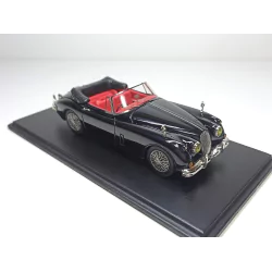 JAGUAR XK 150 Cabriolet 1958 - Noir - TWINCAM - 1:43