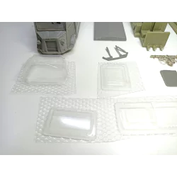 Incomplet : Kit Citroën HY Rallongé Neba - Résine - 1:43