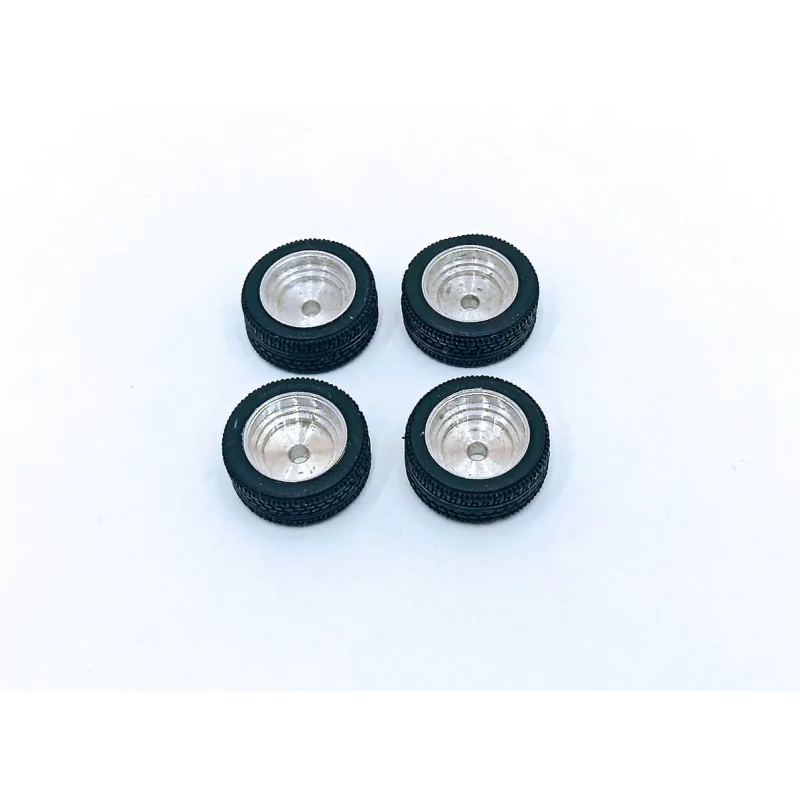 4 Pneus + Jantes Aluminium - ø 14.40 mm - CPC Production