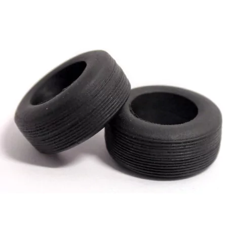 4 Pneus 15 X 9.5 X 6.3 Mm – Résine souple