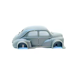 Carrosserie : RENAULT 4CV Proto - Résine - 1:43
