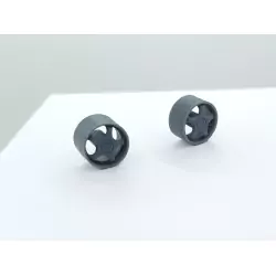 4 Jantes ø11.50mm - Résine 3D - 1:43