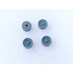 4 Jantes Citroën ø9.50 x 4 mm - Résine 3D - 1:43