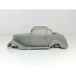 Carrosserie : Peugeot 401 D Coach Décapotable - Résine - 1:43